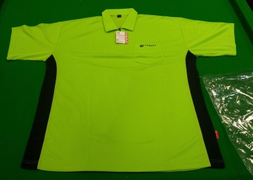 Coolplay Shirt Target Dart Polo Neon Green  4XL